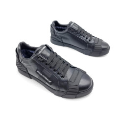 Dolce &amp; Gabbana Man Winter Leather Black