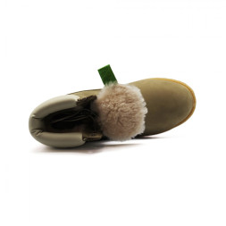 Женские ботинки с мехом Timberland Olive