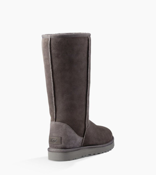 Женские высокие угги Classic Tall Grey II
