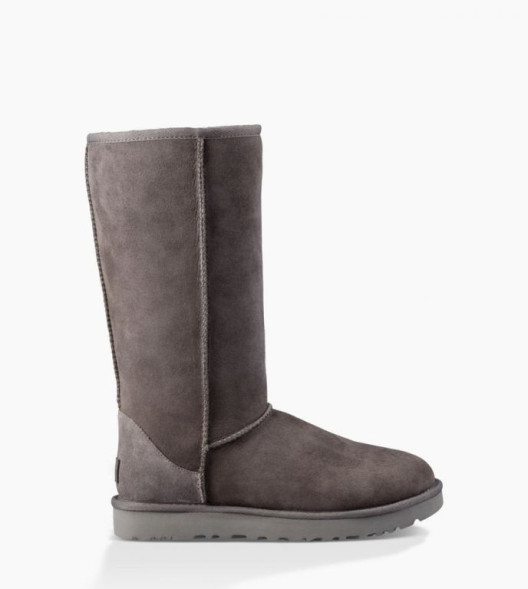Женские высокие угги Classic Tall Grey II
