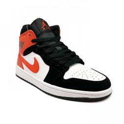 Женские кроссовки Nike Air Jordan 1 Mid GS Shattered Backboard