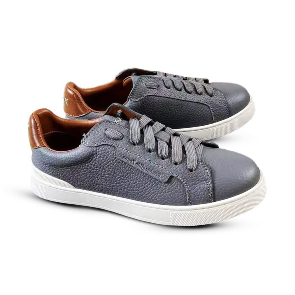 Мужские кроссовки Ermenegildo Zegna Man Grey White