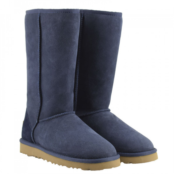 Женские высокие угги Classic Tall Navy II