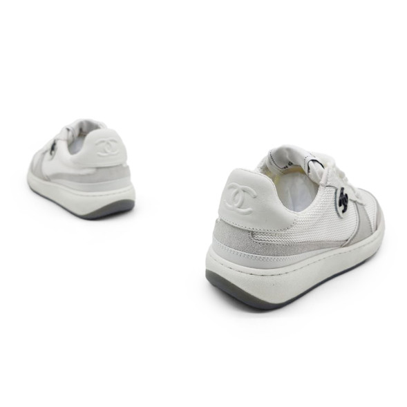 Женские кроссовки Chanel Sneakers White Grey