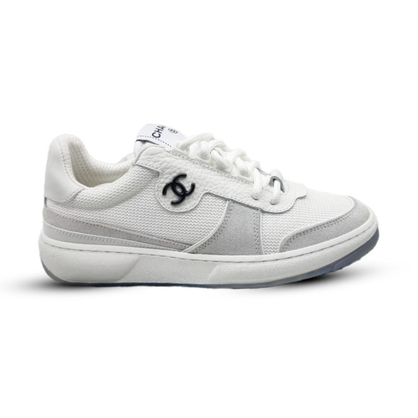 Женские кроссовки Chanel Sneakers White Grey