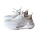 Мужские кроссовки Moncler Sneakers Suede/Leather White