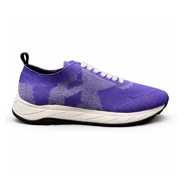 Мужские кроссовки Kiton Patterned Jacquard Purple