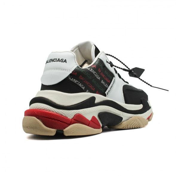Женские кроссовки Balensiaga Triple S 2.0 Print Leather