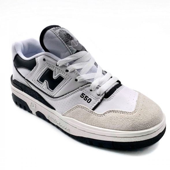 Женские кроссовки New Balance 550 White/Black