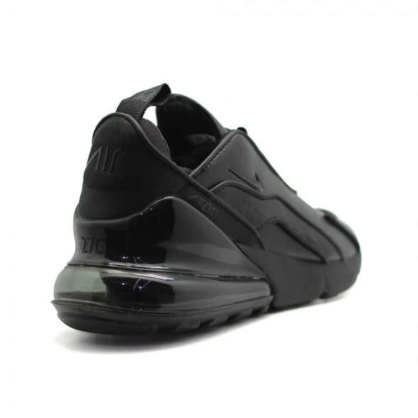 Мужские кроссовки Nike Air Max 270 Leather Black x OFF White
