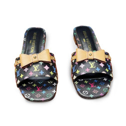 Louis Vuitton Flip-flop Black/Multicolor