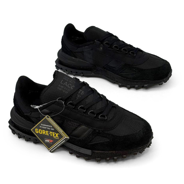 Мужские кроссовки Lacoste Gore-Tex Black