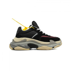 Balensiaga Triple S 2.0 Satin Bordeaux