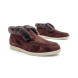 Унисекс зимние ботинки Loro Piana Low Winter Suede Chocolate