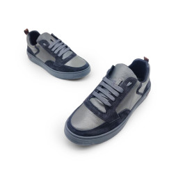 Loro Piana Man Winter Leather Suede Grey