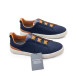 Мужские кроссовки Ermenegildo Zegna Man Textile Navy