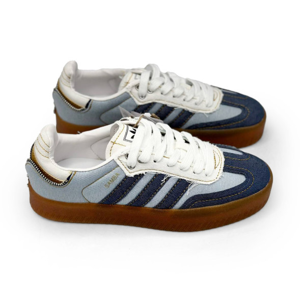 Женские кеды Adidas Samba OG Core Jeans