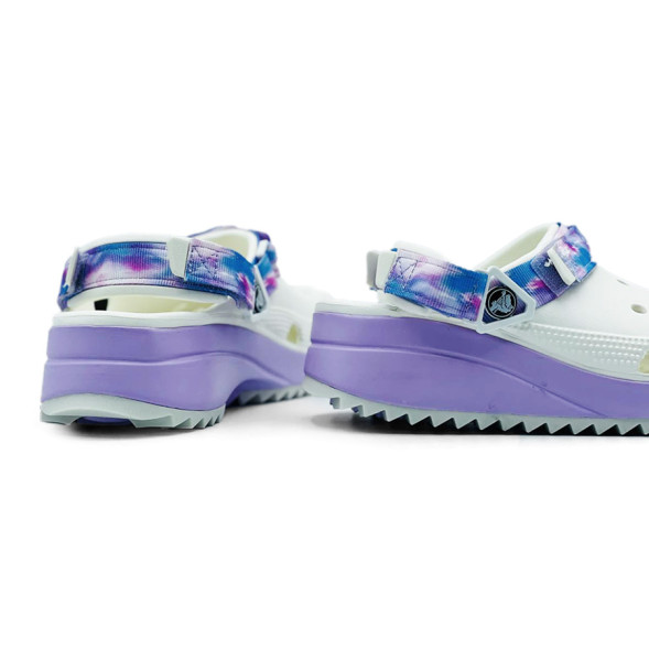 Унисекс сандалии Crocs Classic Hiker White/Purple Multi
