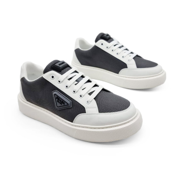 Мужские кроссовки Prada Grey White Man