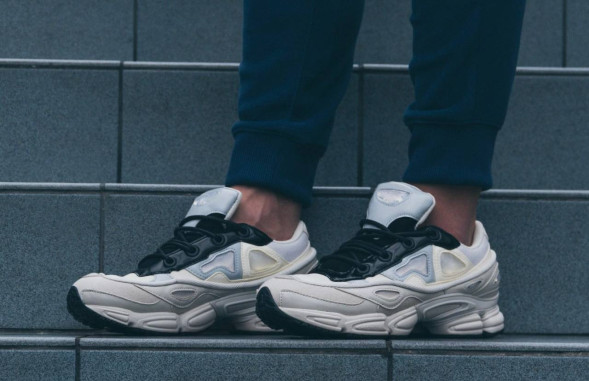 Мужские кроссовки Adidas x Raf Simons White