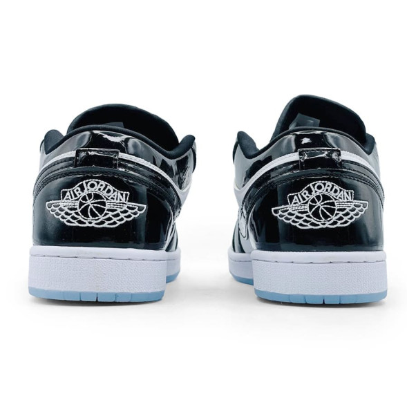 Унисекс кроссовки Nike Air Jordan 1 Low SE GS White Black