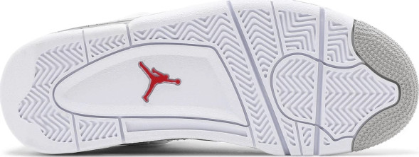 Унисекс кроссовки Nike Air Jordan 4 Retro GS 'White Oreo'