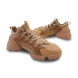 Женские кроссовки Dior D-Connect Brown