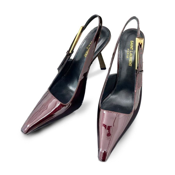 Женские туфли Yves Saint Laurent Burgundi