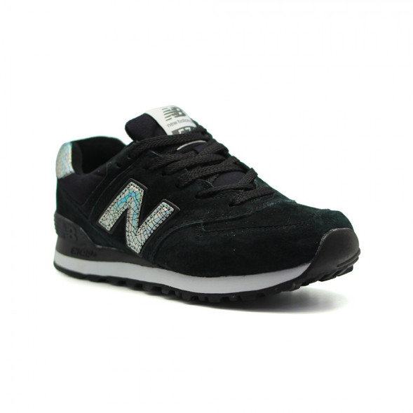 Женские кроссовки New Balance 574 Shattered Pearl Black