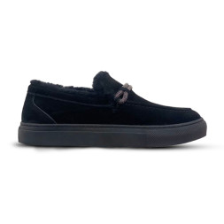 Brunello Cucinelli Winter Sneaker Suede Black