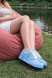 Женские кроссовки Louis Vuitton 2021s LV Trainer Limited Blue