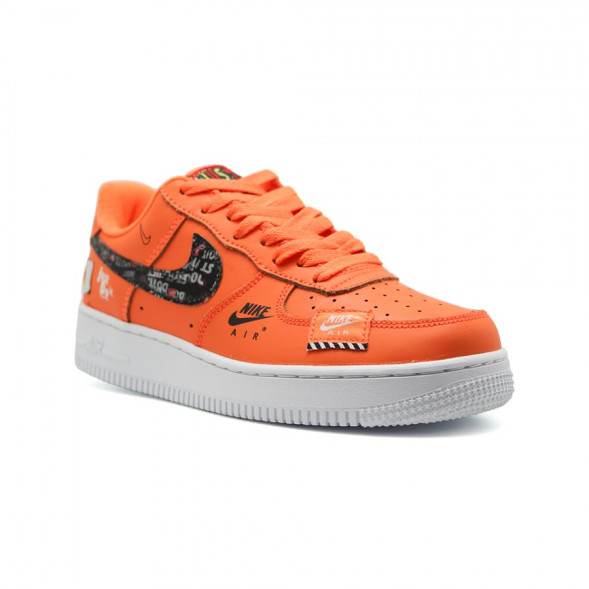 Женские кроссовки Nike Air Force 1 Low Orange x OFF White