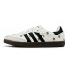 Женские кеды Adidas Originals Samba OG White Floral Embroidery