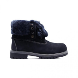 Женские ботинки с мехом Timberland Teddy Albina Navy