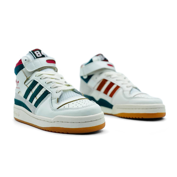 Унисекс кроссовки Adidas Forum 84 High White/Black