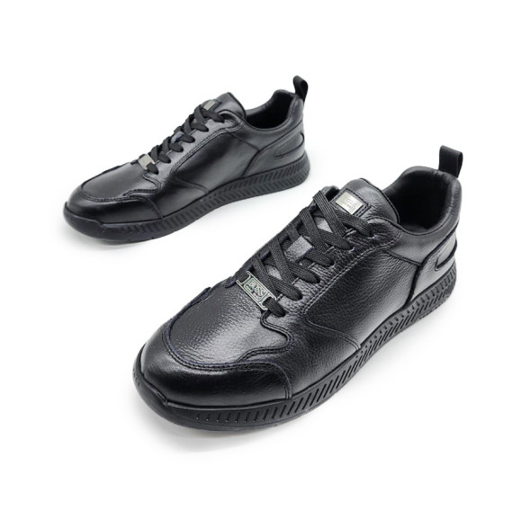 Унисекс кроссовки Hugo Boss Black Leather