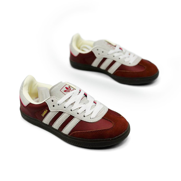 Женские кеды Adidas Samba Woman Dark Brown