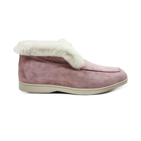 Унисекс зимние ботинки Loro Piana Low Winter Suede Dusk