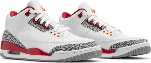 Унисекс кроссовки Nike Air Jordan 3 Retro 'Cardinal Red'