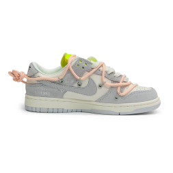 Nike Off White X Dunk Low Grey