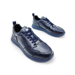 Hugo Boss Dark Navy Leather
