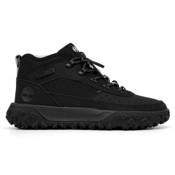 Timberland Greenstride Motion 6 Mid Fabric And Leather Waterproof Boots Black