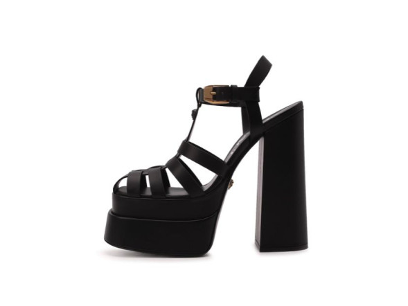 Женские босоножки Versace La Medusa Black