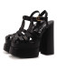 Женские босоножки Versace La Medusa Black