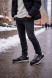 Мужские зимние кроссовки Premiata Leather Suede Man Winter Black