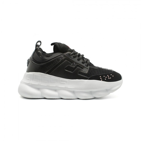 Женские кроссовки Versace Chain Reaction Black