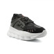 Женские кроссовки Versace Chain Reaction Black