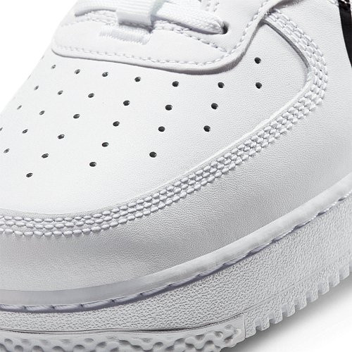 Унисекс кроссовки Nike Air Force 1 React White Black Red