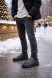 Мужские зимние кроссовки Premiata Leather Winter Man Grey