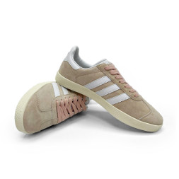 Adidas Gazelle Suede Woman Beige